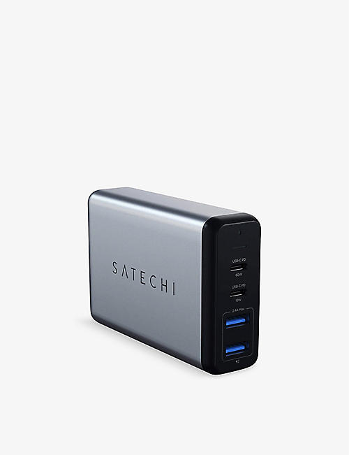 SATECHI: USB-C 75W dual travel charger
