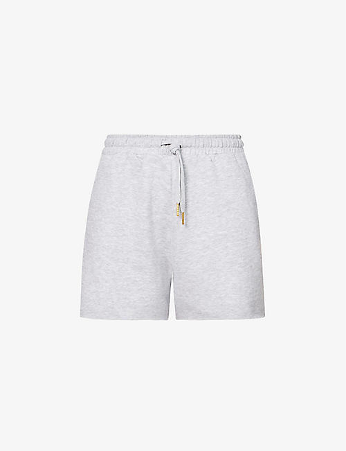 WEWOREWHAT: Drawstring-waist loose-fit cotton-blend shorts
