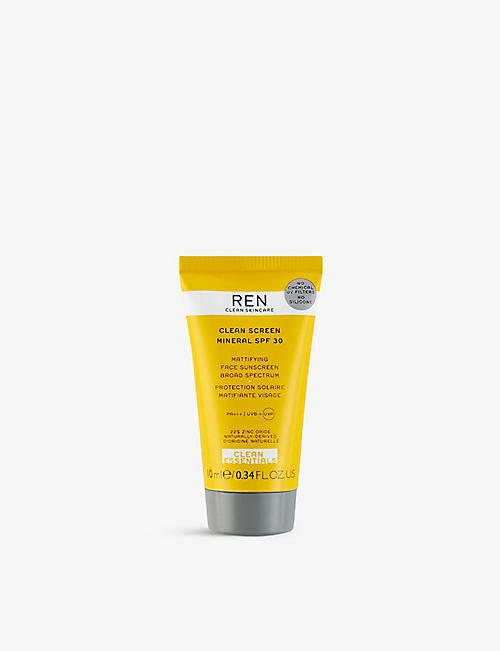 REN: Clean Screen mineral SPF 30 mattifying face sunscreen 10ml