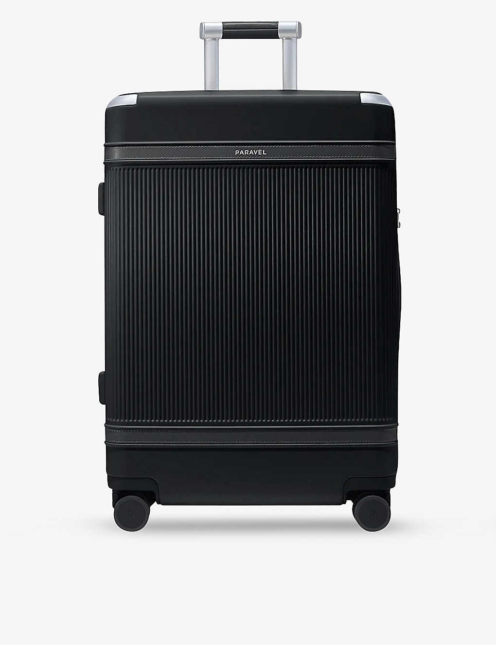 Shop Paravel Aviator Grand Recycled-polycarbonate Suitcase In Derby Black