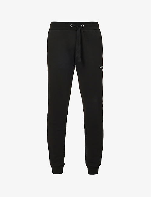 BJORN BORG: Tapered-leg organic cotton and recycled polyester-blend jogging bottoms