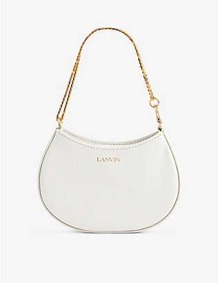 LANVIN: Extra Nano leather hobo bag