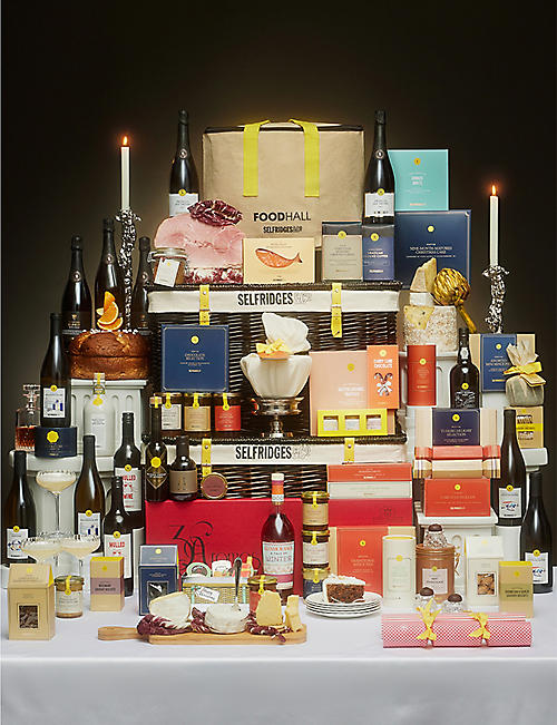 SELFRIDGES SELECTION: The Christmas Treasures hamper - 69 items included