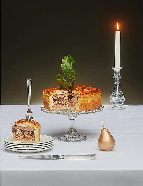 SELFRIDGES SELECTION: Game and Poultry pork pie 2.2kg