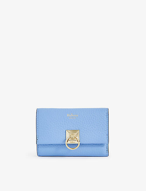 MULBERRY: Iris brand-foiled leather wallet