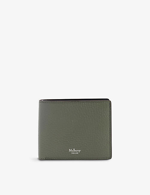 MULBERRY: Foil-embossed leather wallet