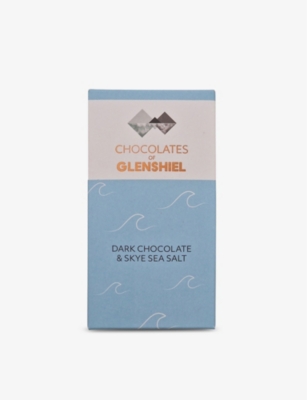 CHOCOLATE OF GLENSHIEL: Chocolates of Glenshiel dark chocolate and Skye sea salt bar 70g