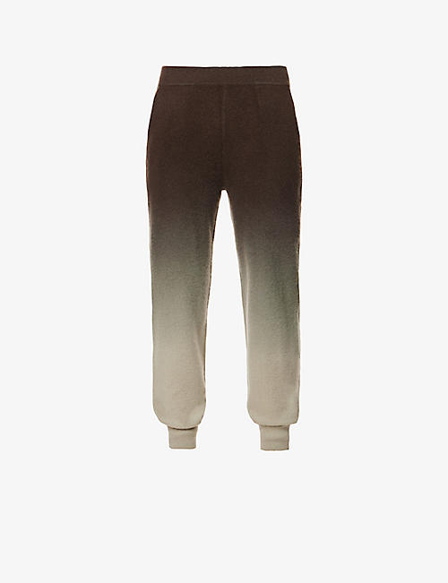 FRENCKENBERGER: Hotoveli tapered mid-rise cashmere jogging bottoms