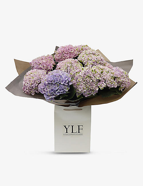YOUR LONDON FLORIST: Pastel hydrangea bouquet
