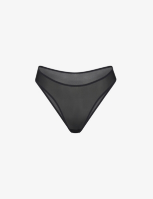 SKIMS: Ultra Fine mesh bikini briefs