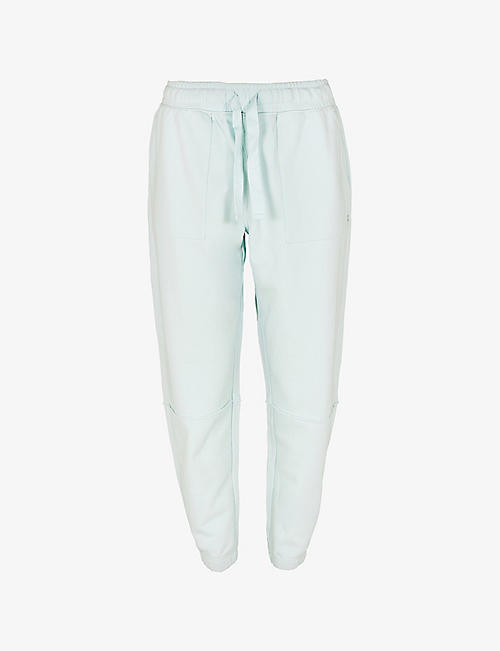SWEATY BETTY: Revive relaxed-fit cotton-blend jogging bottoms