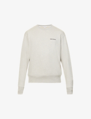 Arne logo-print organic-cotton sweatshirt