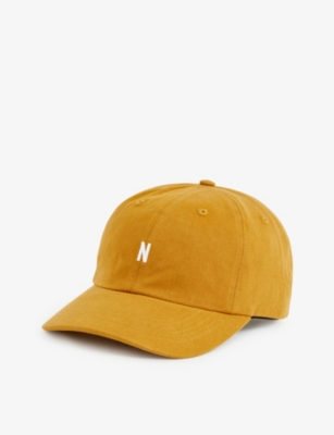 NORSE PROJECTS LOGO-EMBROIDERED COTTON-TWILL BASEBALL CAP