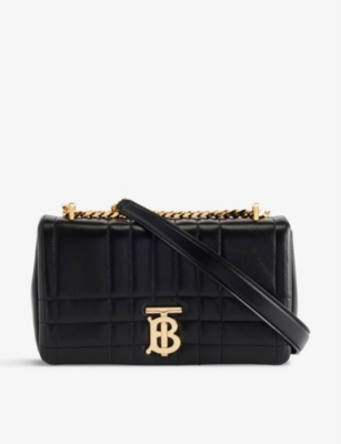 BURBERRY Lola Padded small leather shoulder bag Selfridges