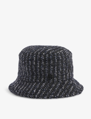 MAISON MICHEL JASON WOVEN BUCKET HAT