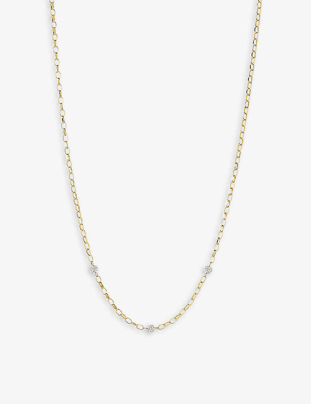 The Alkemistry Shimmer 18ct Yellow-gold And 0.8ct Diamond Necklace