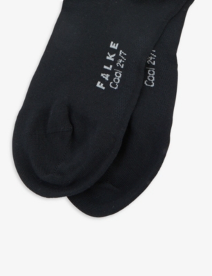 FALKE: Cool 24/7 logo stretch-cotton blend socks