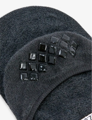 Shop Falke Men's Anthra.mel Cool 24/4 Low-cut Cotton-blend Socks