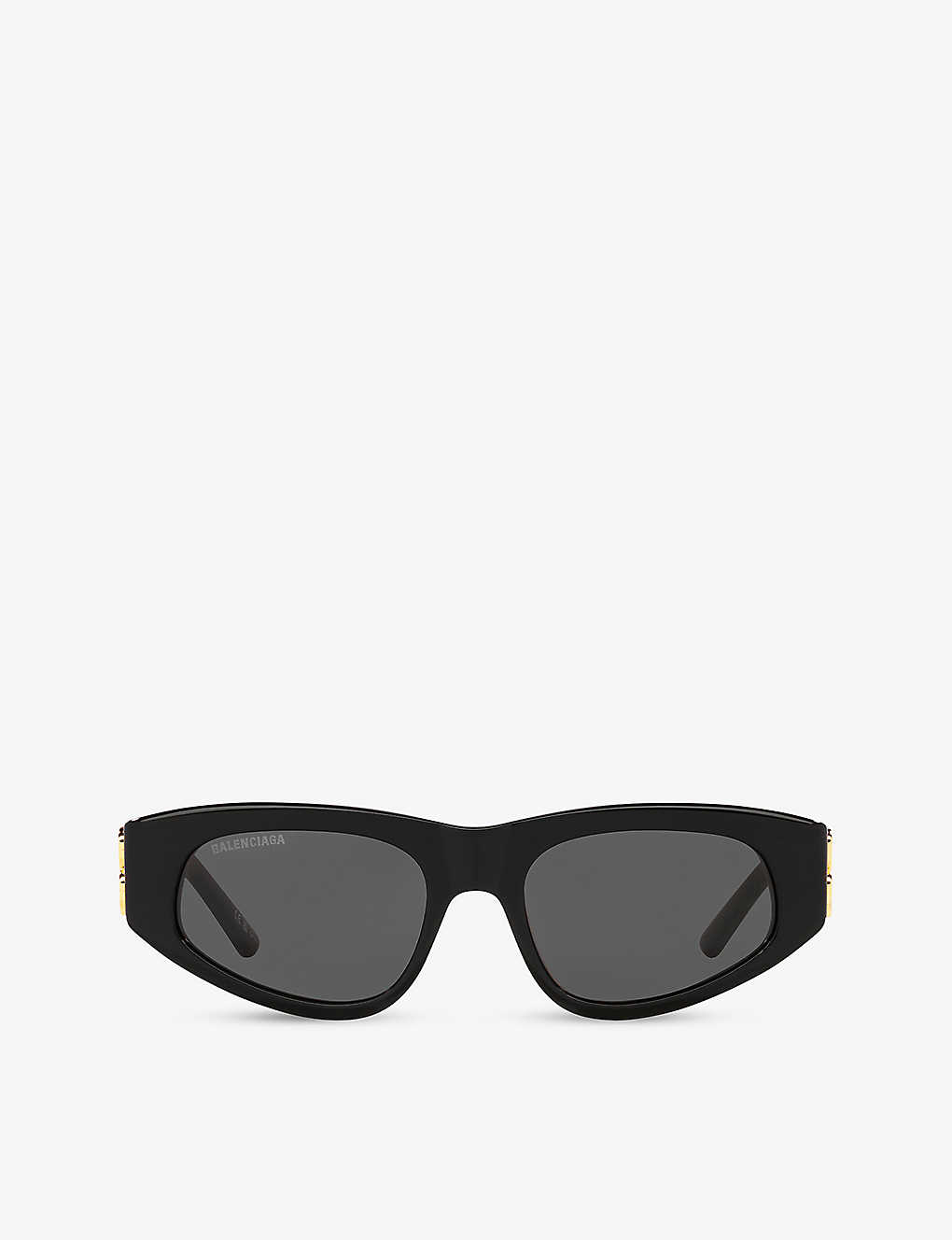 Balenciaga Womens Black Bb0095s Cat-eye Frame Acetate Sunglasses