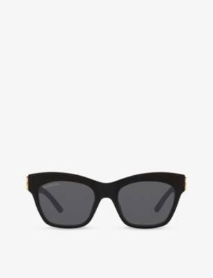 BALENCIAGA: BB0132S cat-eye frame acetate sunglasses