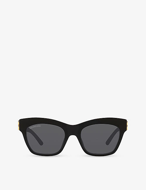 BALENCIAGA: BB0132S cat-eye frame acetate sunglasses