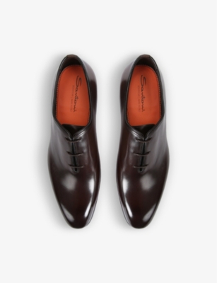 Carter wholecut leather Oxford shoes