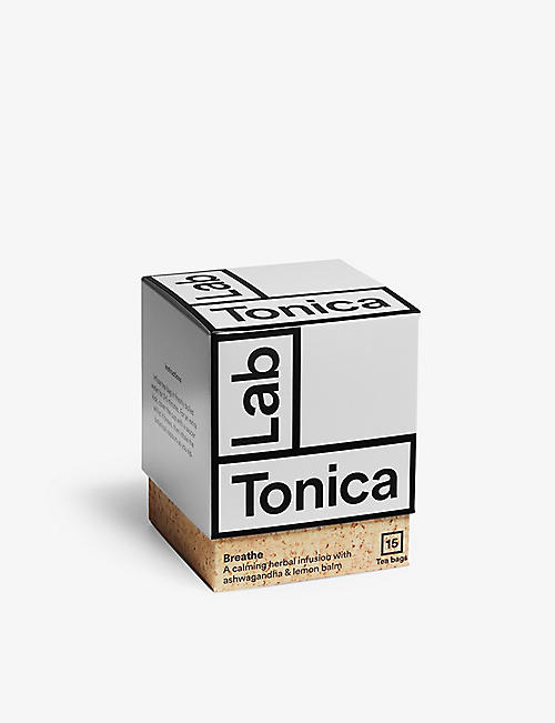 LAB TONICA: Lab Tonica Breathe herbal teabags box of 15