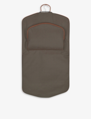 LONGCHAMP: Boxford brand-patch canvas garment cover
