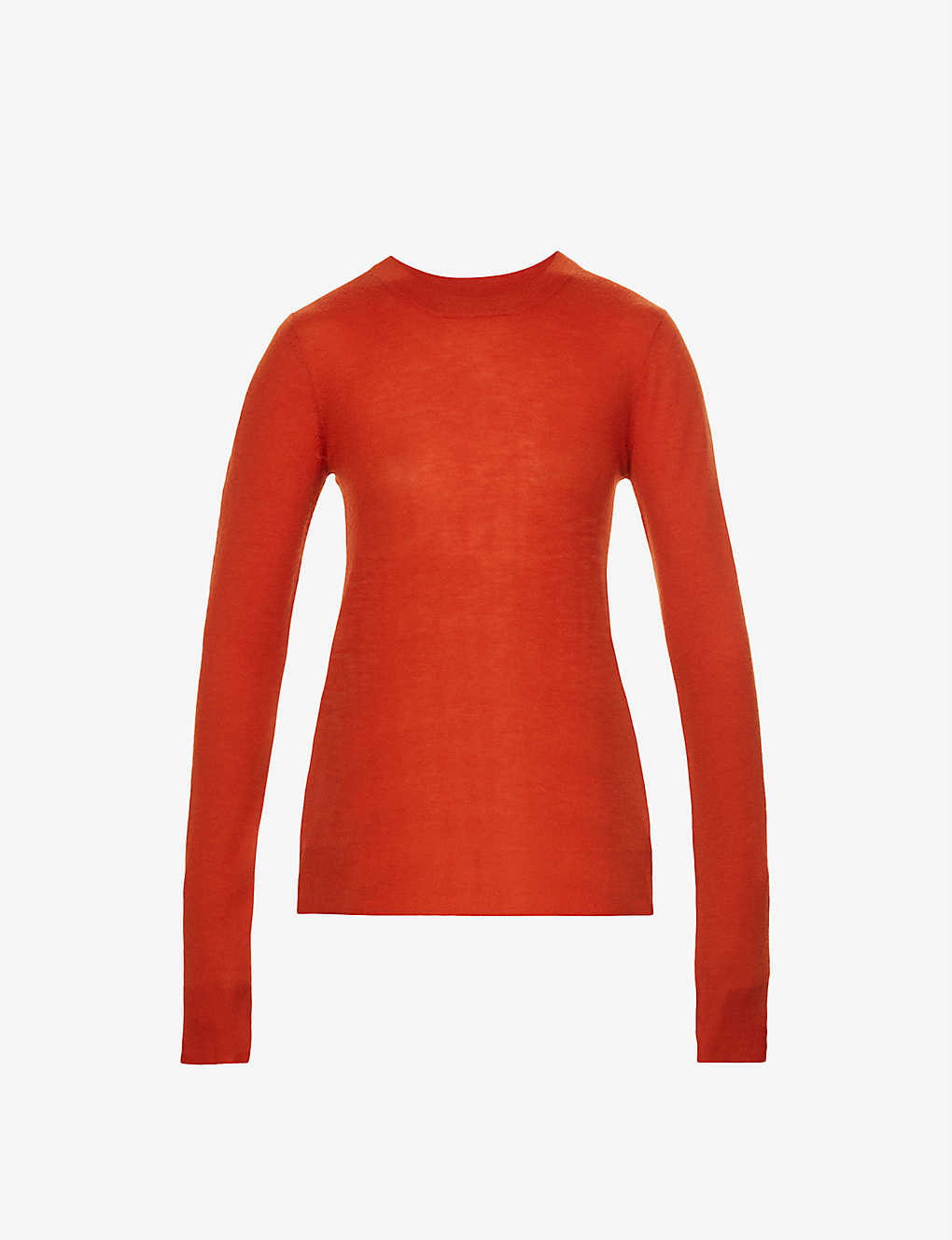 Selfridges & Co Women Clothing Tops High Necks Relaxed-fit high-neck knitted cashmere top 