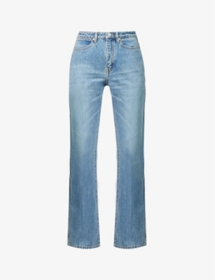 Fulham straight-leg high-rise jeans