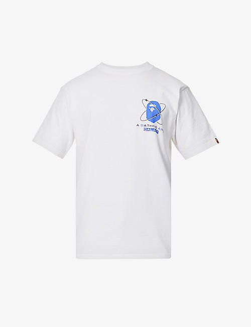 A BATHING APE: Galaxy graphic-print cotton-jersey T-shirt