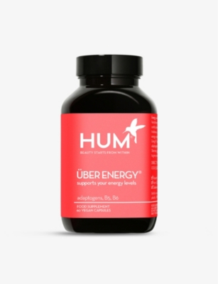 HUM NUTRITION: Uber Energy supplements 60 capsules