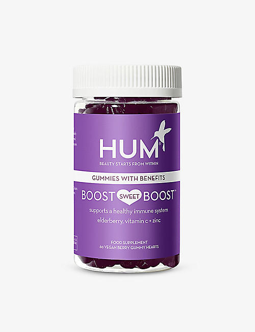 HUM NUTRITION: Boost Sweet Boost 60 gummy heart supplements