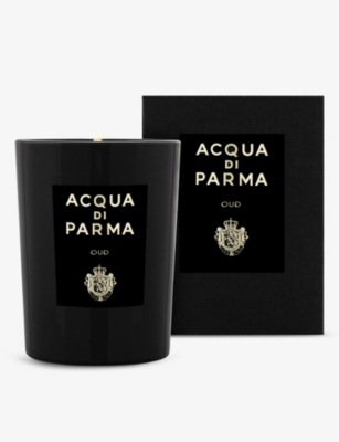Shop Acqua Di Parma Signatures Of The Sun Oud Scented Candle