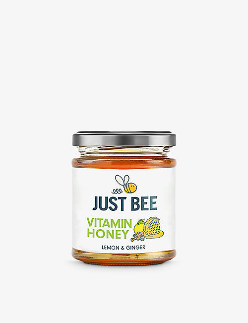 HONEY: Just Bee Lemon & Ginger vitamin honey 225g
