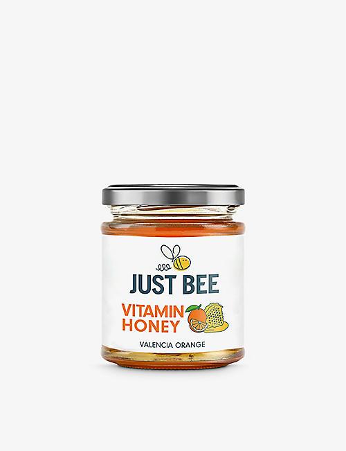 HONEY: Just Bee Valencia Orange vitamin honey 225g