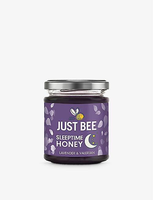 蜂蜜：Just Bee Sleeptime Honey 薰衣草和缬草 225 克
