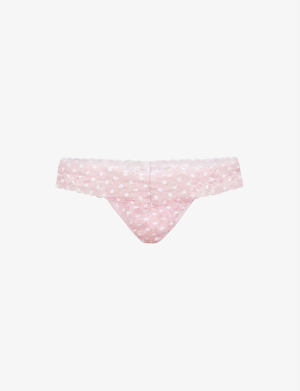 HANKY PANKY SIGNATURE LOW-RISE STRETCH-LACE THONG