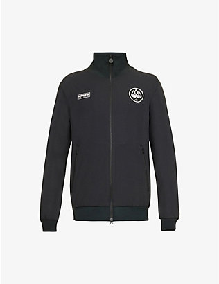 ADIDAS STATEMENT: adidas Spezial Marnach brand-appliqué regular-fit recycled-polyester-blend jacket