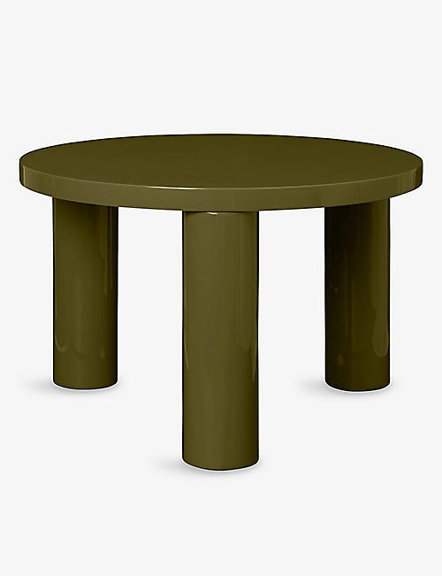 FERM LIVING: Post three-legged small fibreboard coffee table 65cm