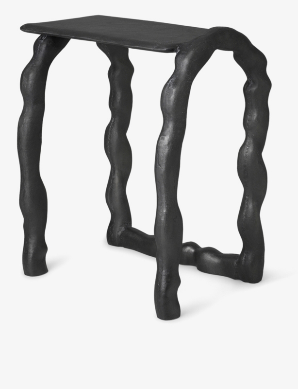 Rotben aluminium side table 54cm