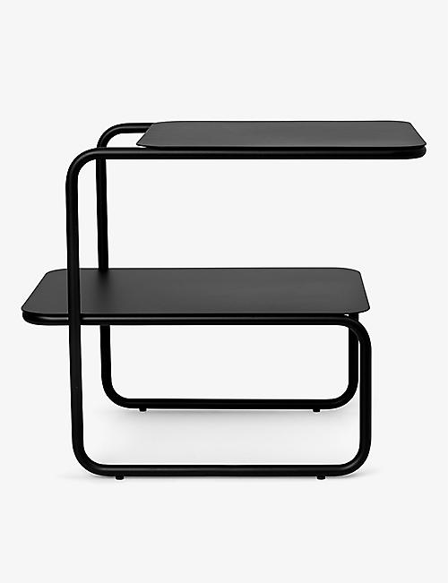 FERM LIVING: Two-level steel side table 45cm