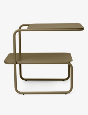 FERM LIVING: Two-level steel side table 45cm