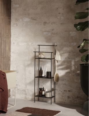 Ferm Living Dora Stainless-steel Shelving Unit 79.2cm