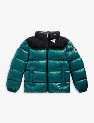 MONCLER Adilie branded shell-down jacket 4-14 years