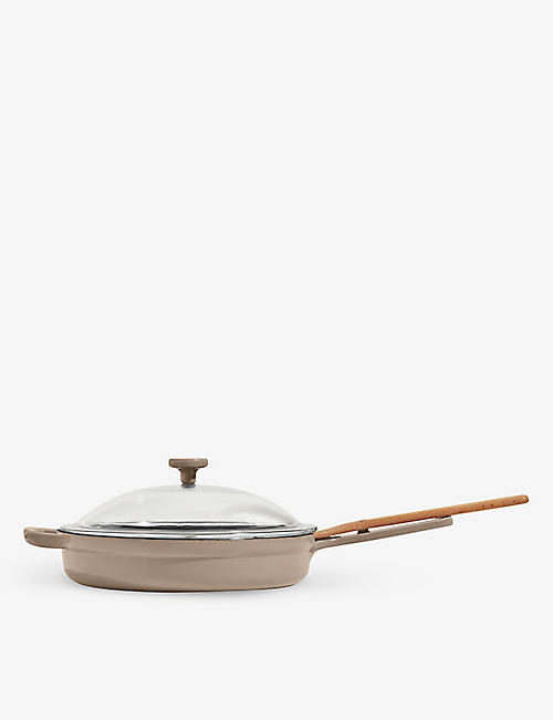 OUR PLACE: Always Pan enamelled cast-iron cooking pan 54.6cm