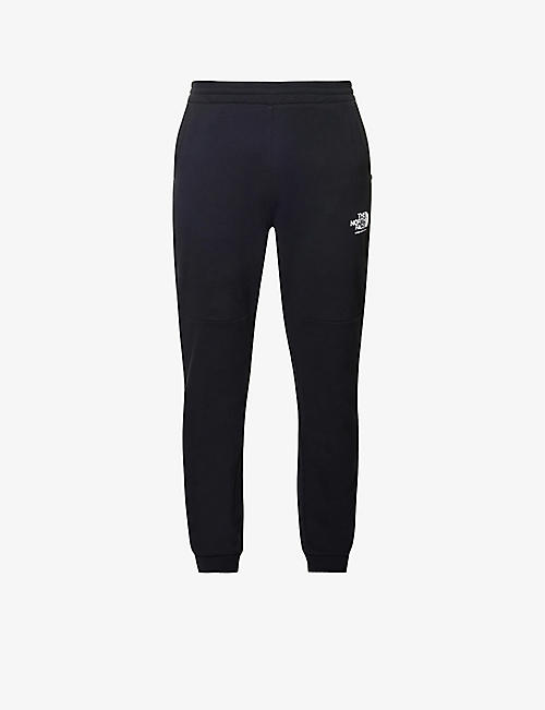 THE NORTH FACE: Coordinates logo-print tapered-leg cotton-jersey jogging bottoms