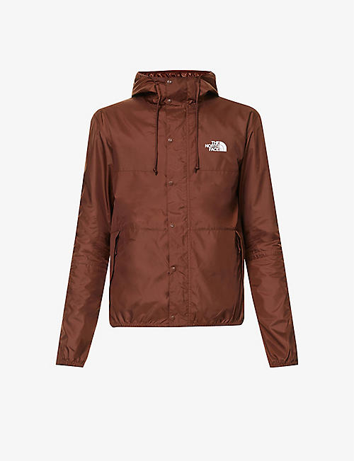 THE NORTH FACE: Mountain brand-print relaxed-fit shell jacket