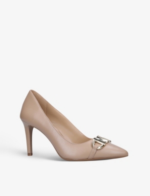 MICHAEL MICHAEL KORS Izzy logo-embellished leather courts