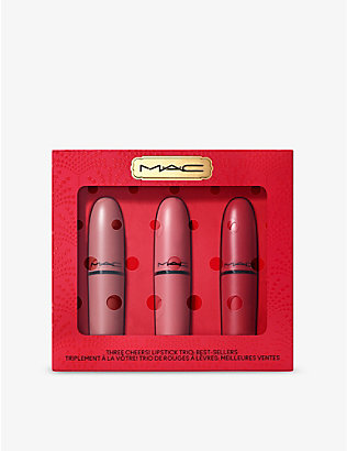 MAC: Three Cheers! lipstick gift set